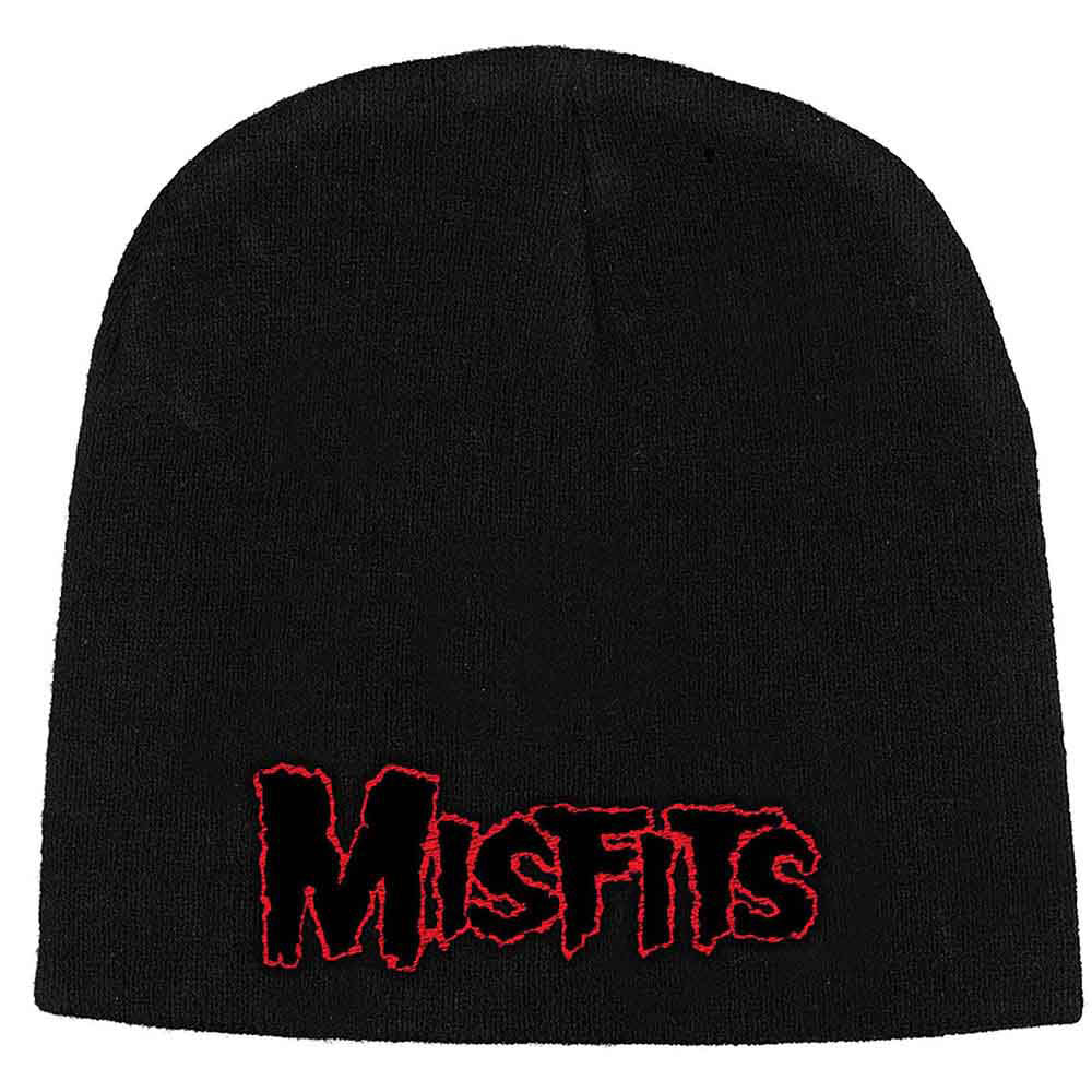Misfits Red Logo Beanie Front