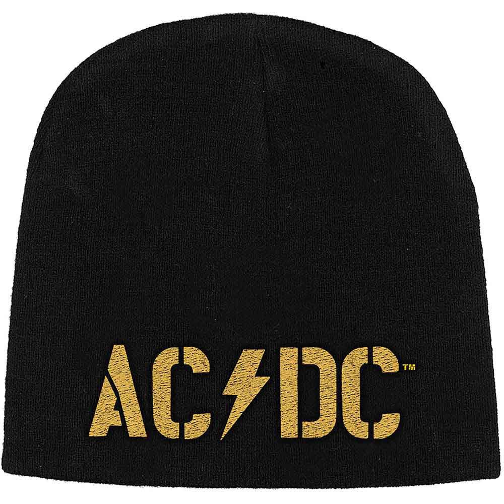 AC/DC Pwr-up Band Logo Beanie Front