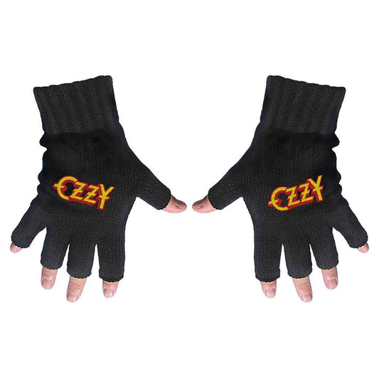 Ozzy Osbourne Ozzy Knit Gloves Front