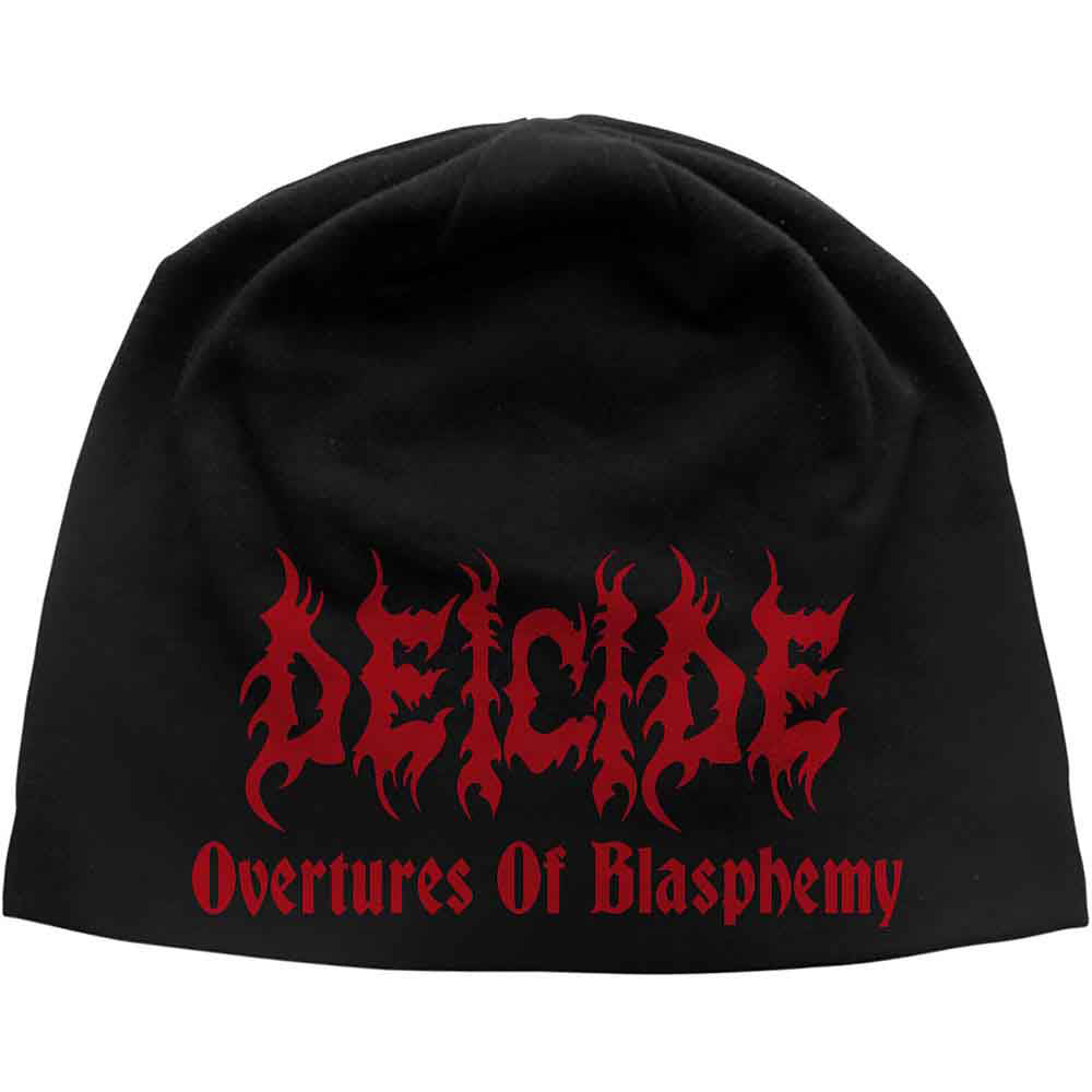 Deicide Overtures Of Blasphemy Beanie Front