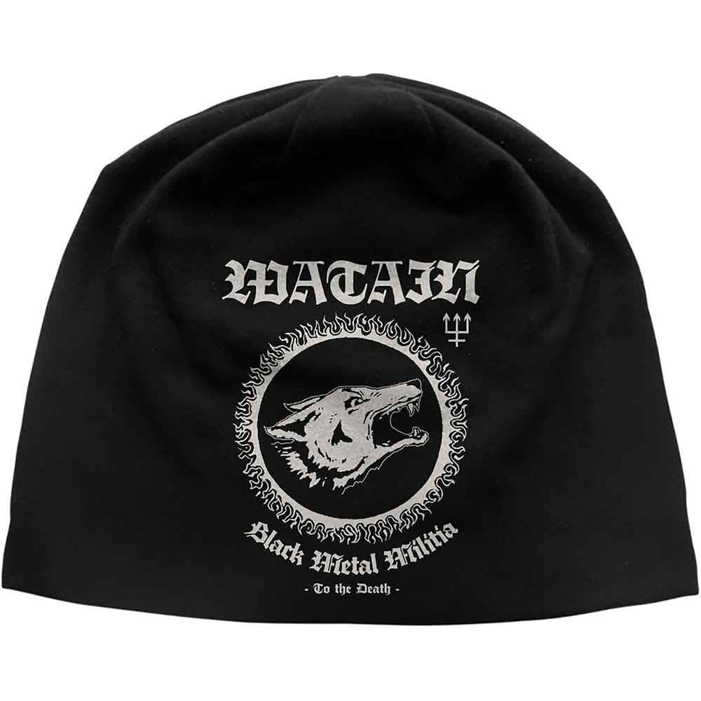 Watain Black Metal Militia Beanie Front