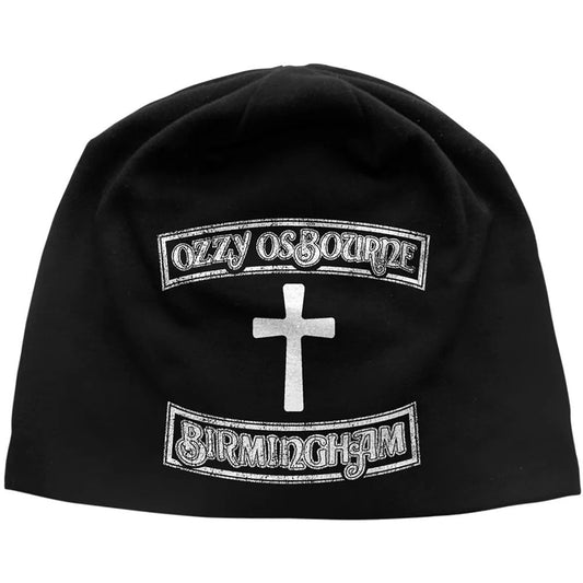Ozzy Osbourne Birmingham Jd Print Beanie Front