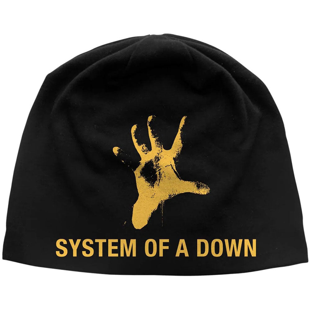 System Of A Down Hand Jd Print Beanie Front