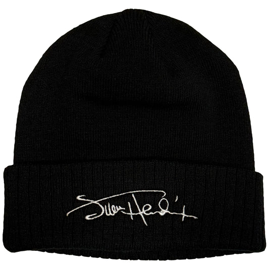 Jimi Hendrix Signature Logo Beanie Front