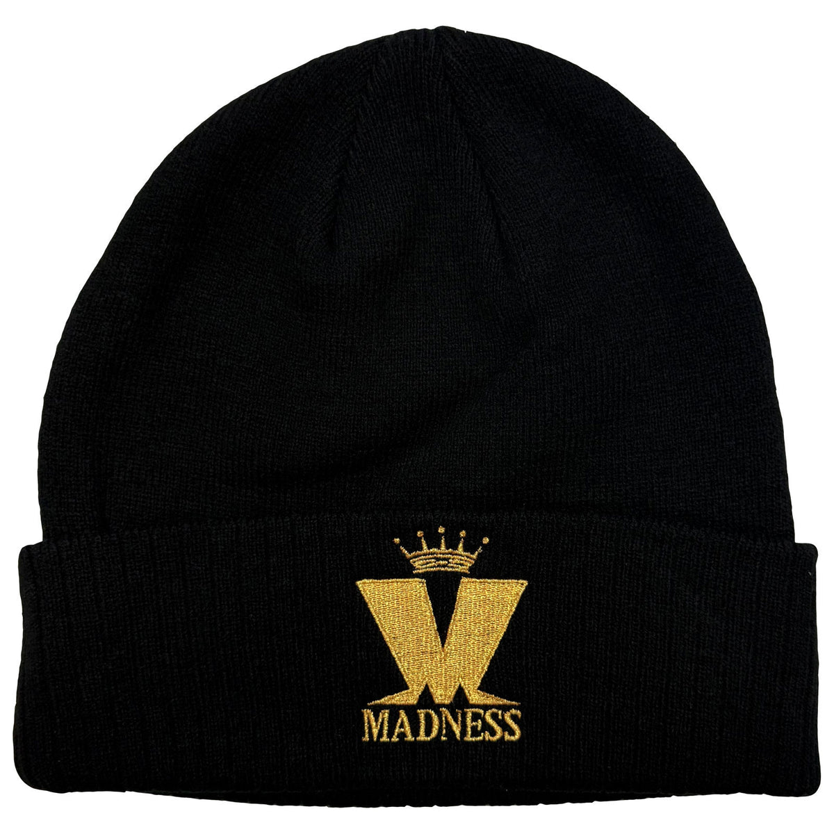 Madness Crown & M Beanie Front