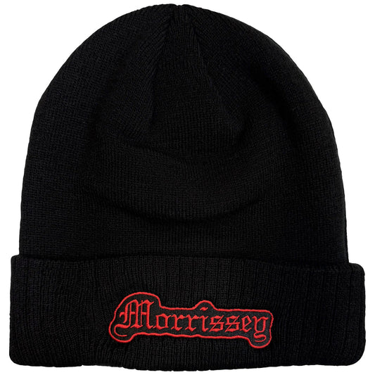 Morrissey Old English Logo Beanie Front