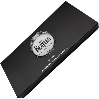 Beatles Anthology Pewter Pin Badge Back