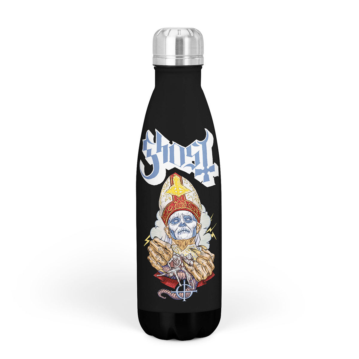 Ghost Papa Nihil Water Bottle Front