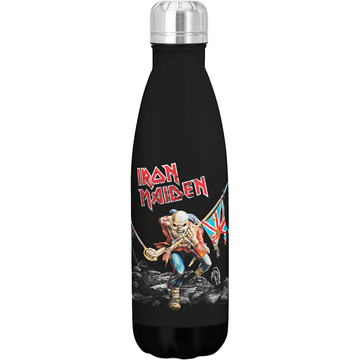 Iron Maiden Trooper Water Bottle Front