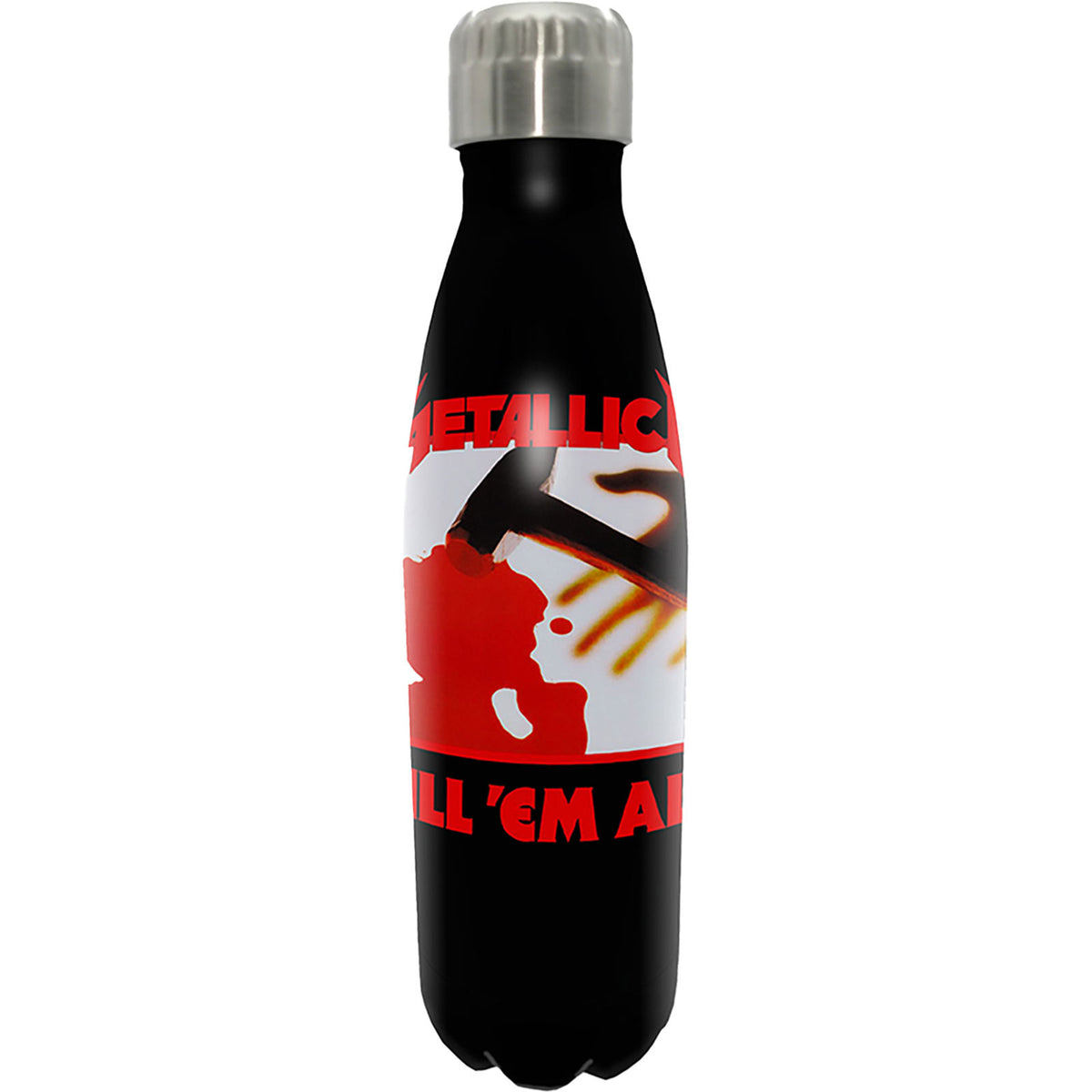 Metallica Kill Em All 1 Water Bottle Front
