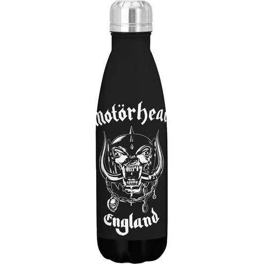 Motorhead England Water Bottle Front