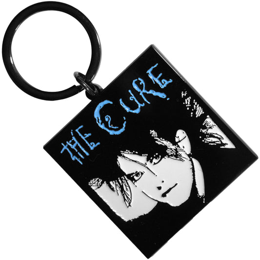 Cure Robert Metal Key Chain Front