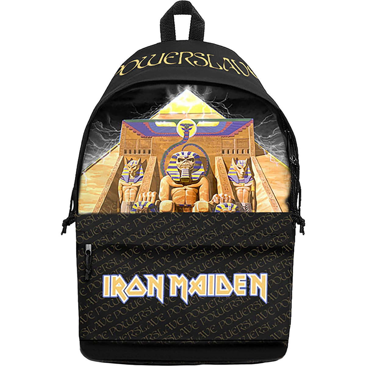Iron Maiden Powerslave Backpack Front