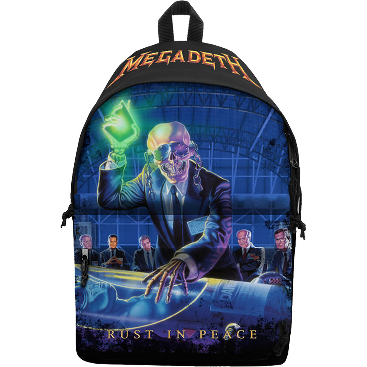 Megadeth Rust In Peace Backpack Front