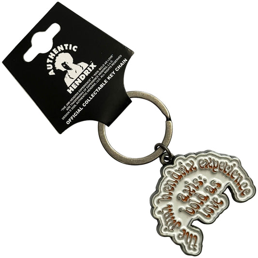 Jimi Hendrix Axis Metal Key Chain Front
