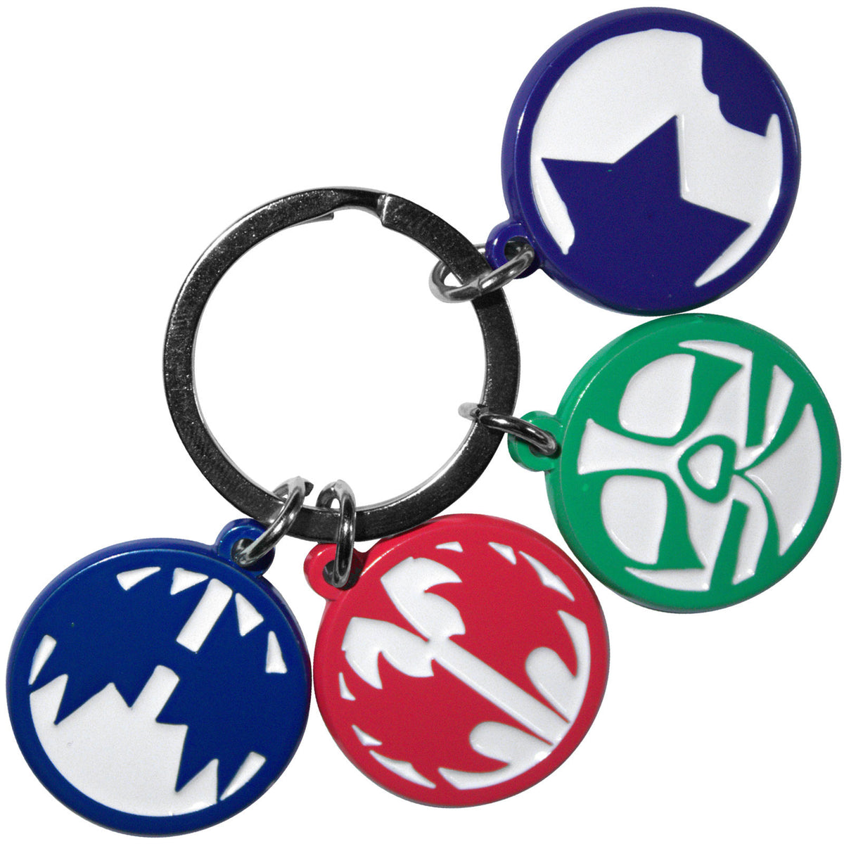 KISS Mini Icons Metal Key Chain Front