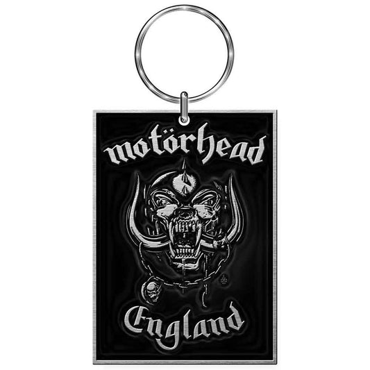 Motorhead England Metal Key Chain Front