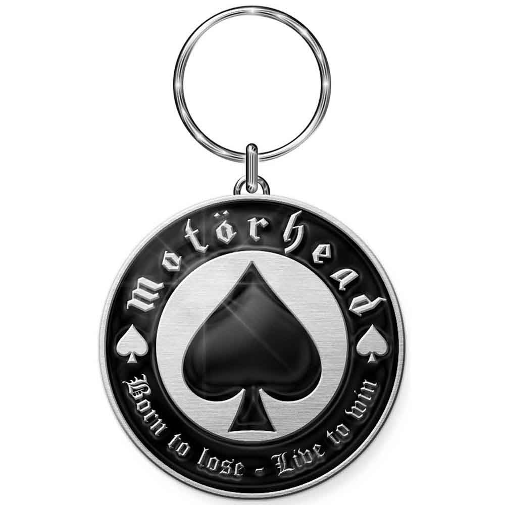 Motorhead Born To Lose Metal Key Chain Front