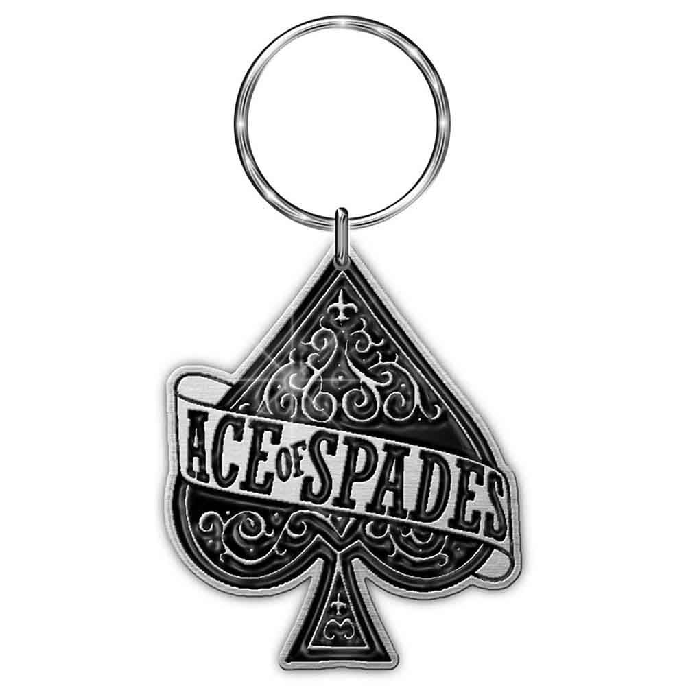 Motorhead Ace Of Spades Metal Key Chain Front