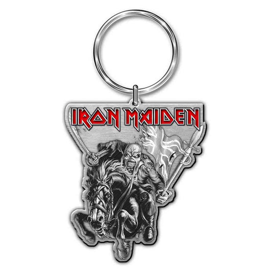Iron Maiden Maiden England Metal Key Chain Front
