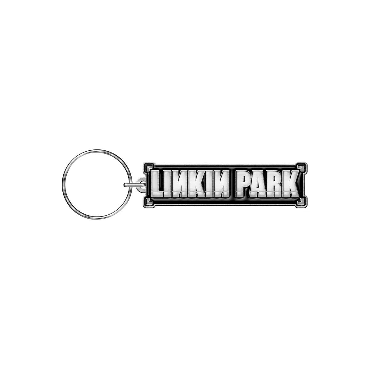 Linkin Park Logo Metal Key Chain Front