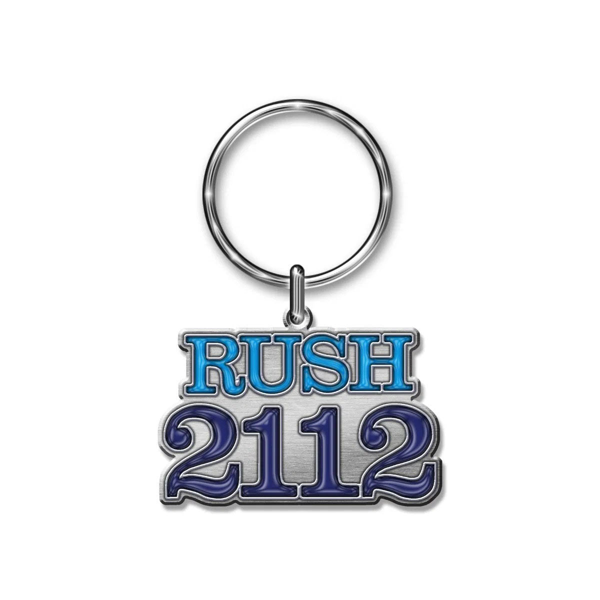 Rush 2112 Metal Key Chain Front
