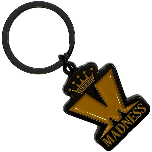 Madness Crown & M Metal Key Chain Front