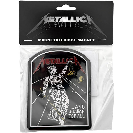 Metallica And Justice For All Tombstone Magnet Front