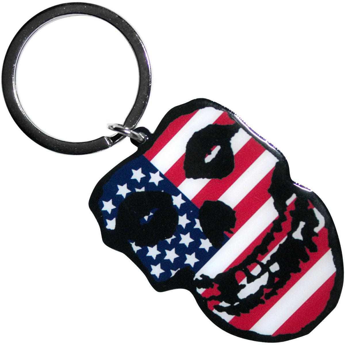 Misfits Usa Fiend Metal Key Chain Front