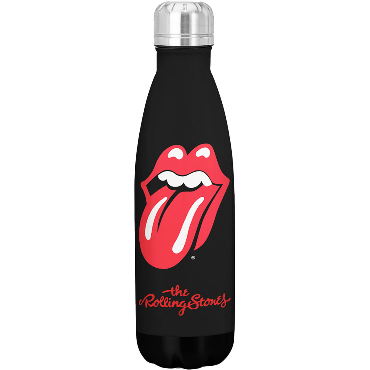 Rolling Stones Tongue Water Bottle Front