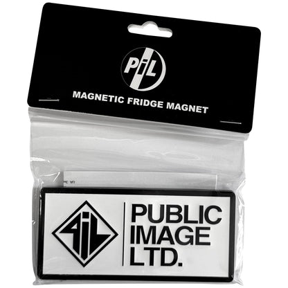 Public Image Ltd New Logo Stacked Text Magnet Front