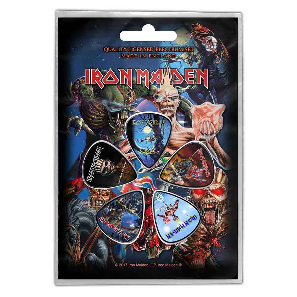 Iron Maiden Later Albums Guitar Pick Front