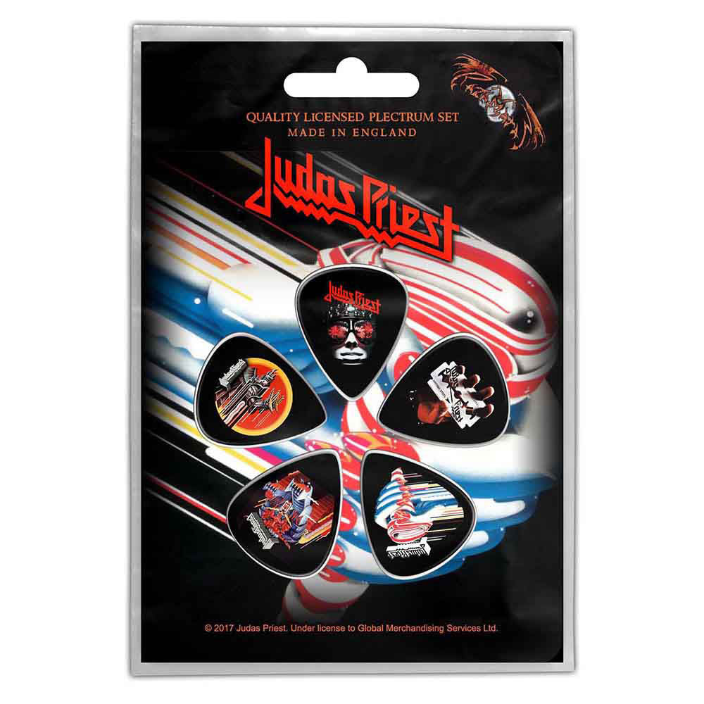 Judas Priest Turbo Guitar Pick Front