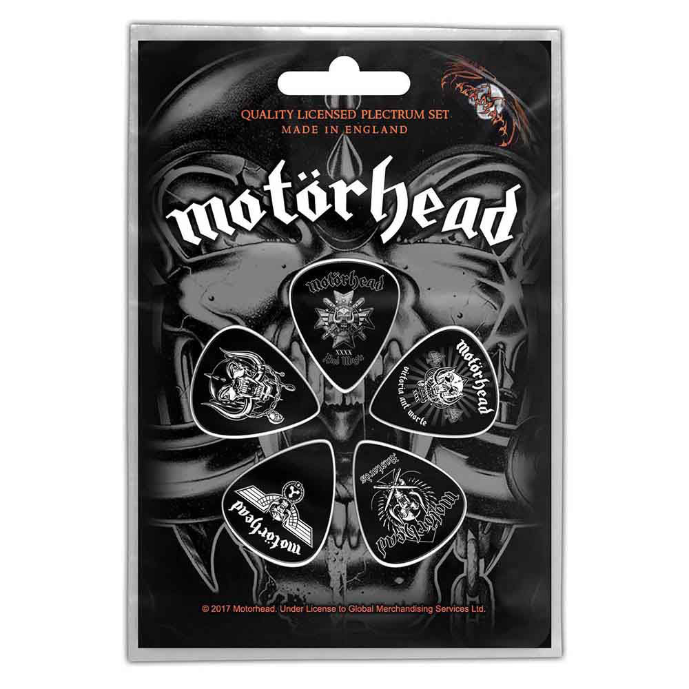 Motorhead Bad Magic Guitar Pick Front