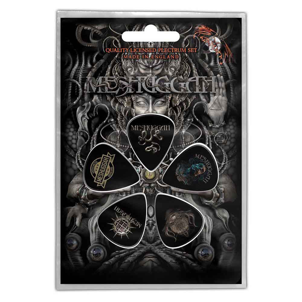 Meshuggah Musical Deviance Guitar Pick Front