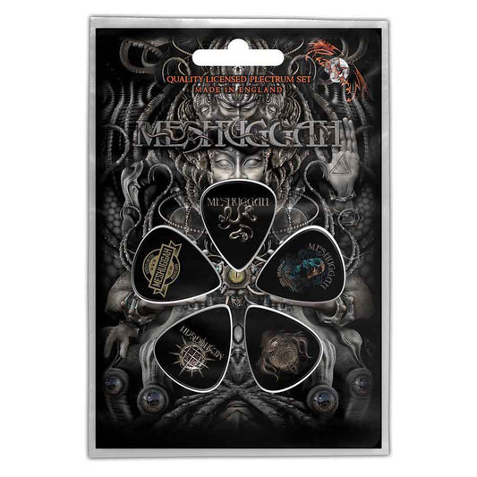 Meshuggah Musical Deviance Guitar Pick Front