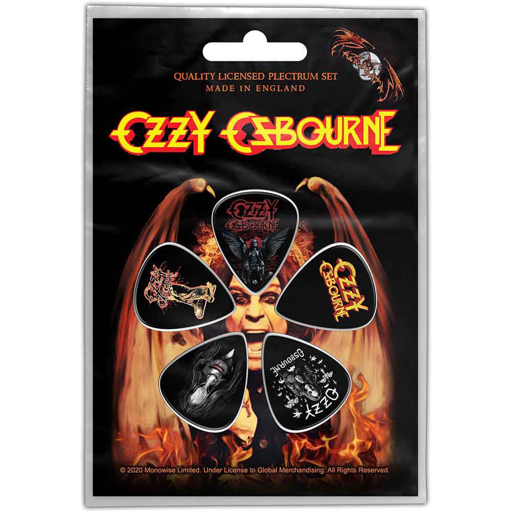 Ozzy Osbourne Ordinary Man Guitar Pick Front