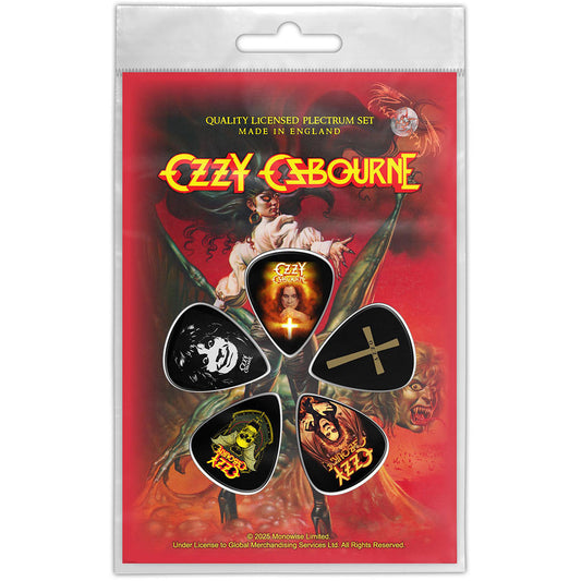 Ozzy Osbourne The Ultimate Sin Guitar Pick Front