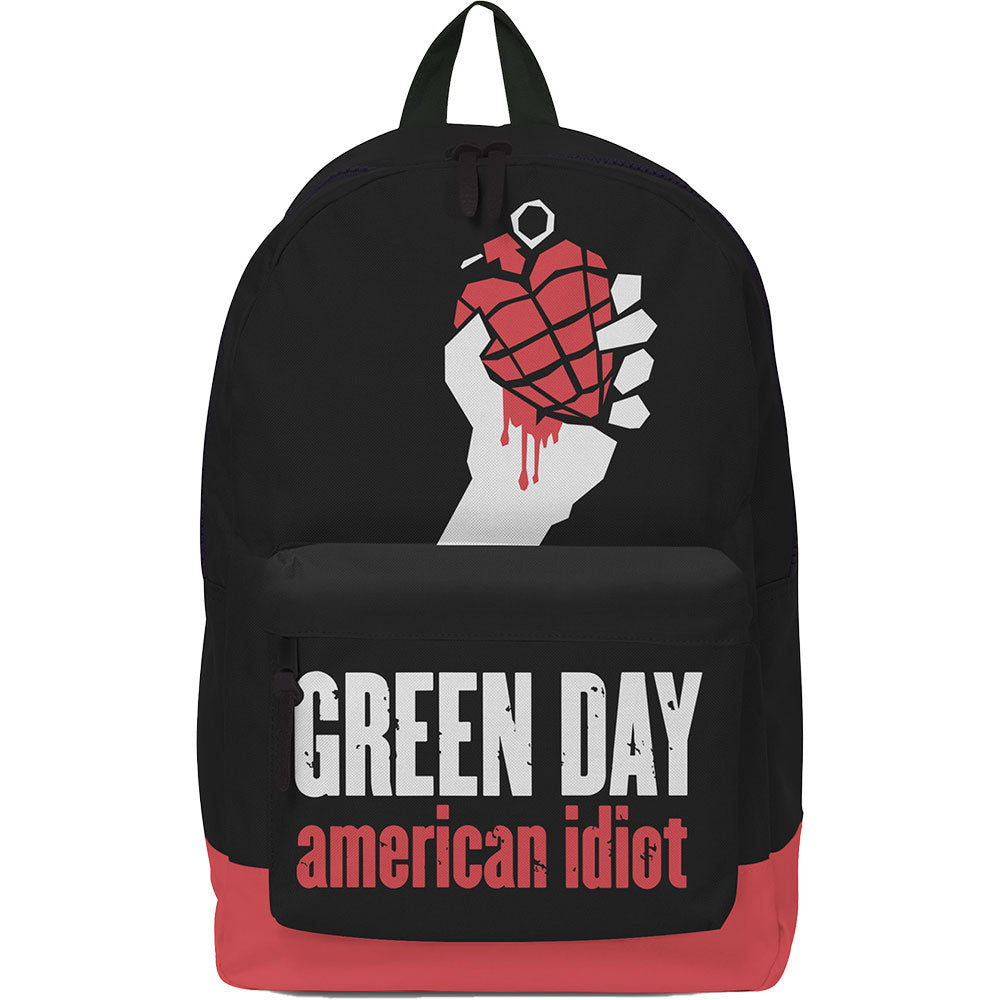 Green Day American Idiot Backpack Front
