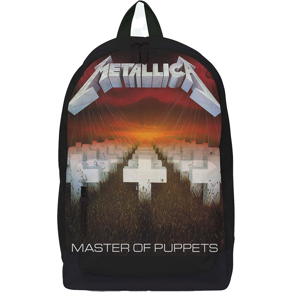 Metallica Master Of Puppets Backpack Front