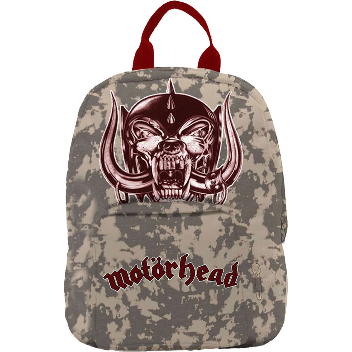 Motorhead England White Backpack Front