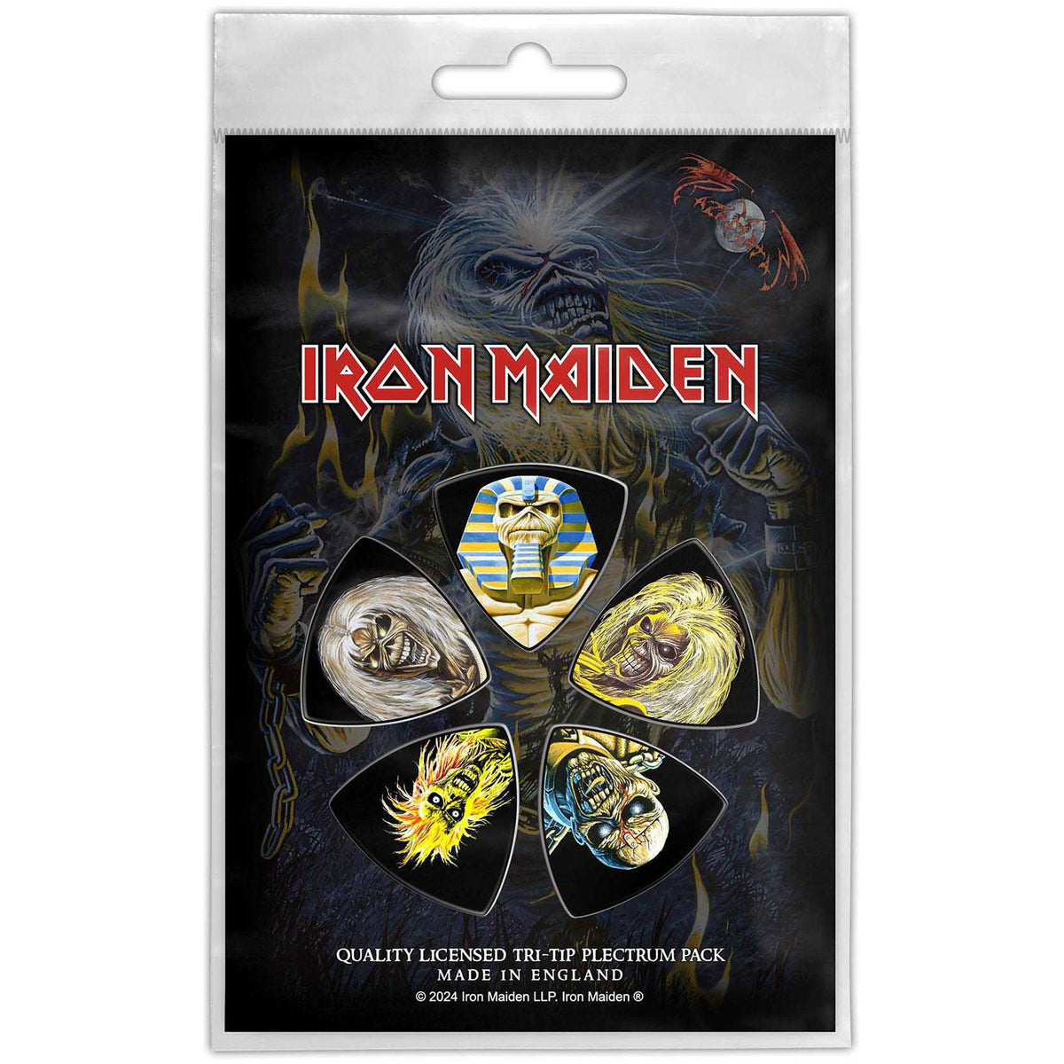 Iron Maiden Classic Albums Guitar Pick Front