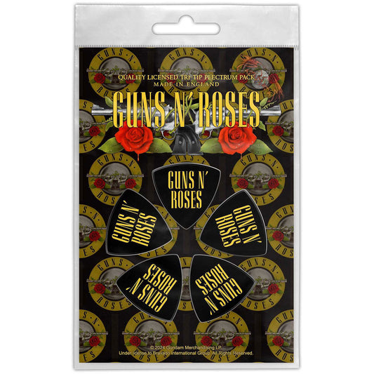 Guns N Roses Logo Guitar Pick Front