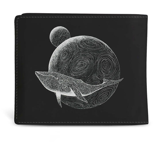 Gojira Flying Whale Wallet Front