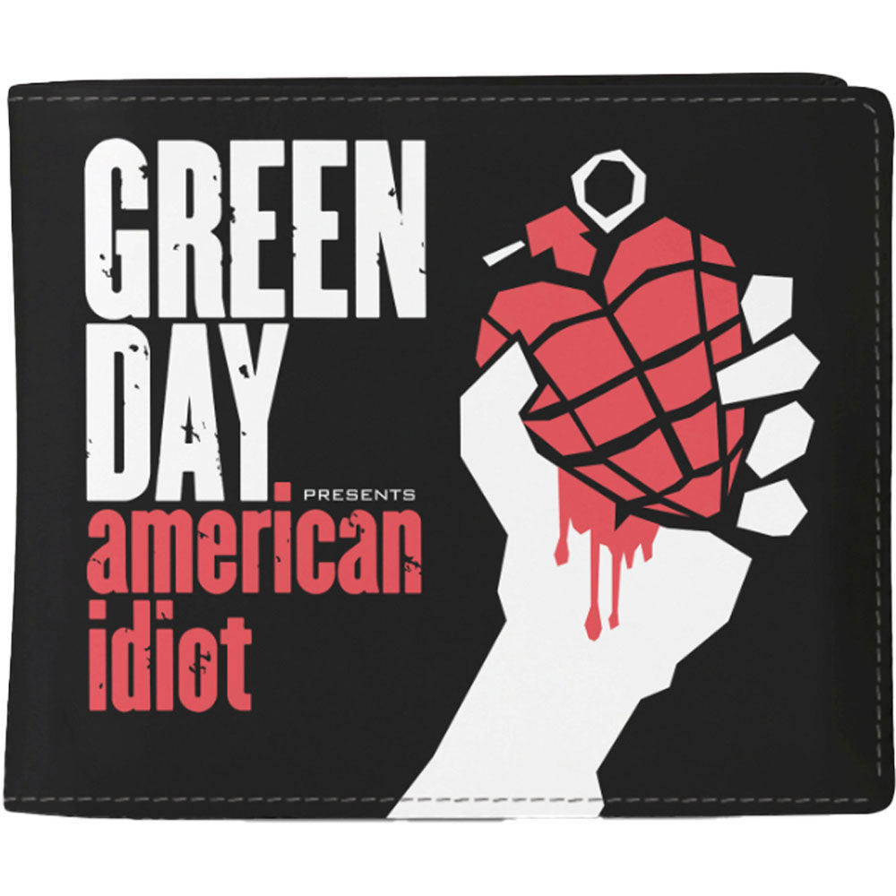 Green Day American Idiot Wallet Front