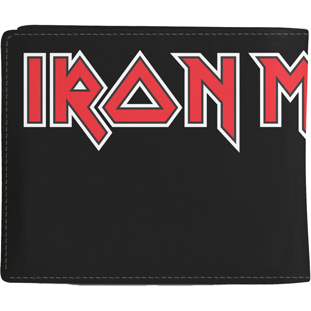Iron Maiden Logo Wrap Wallet Front