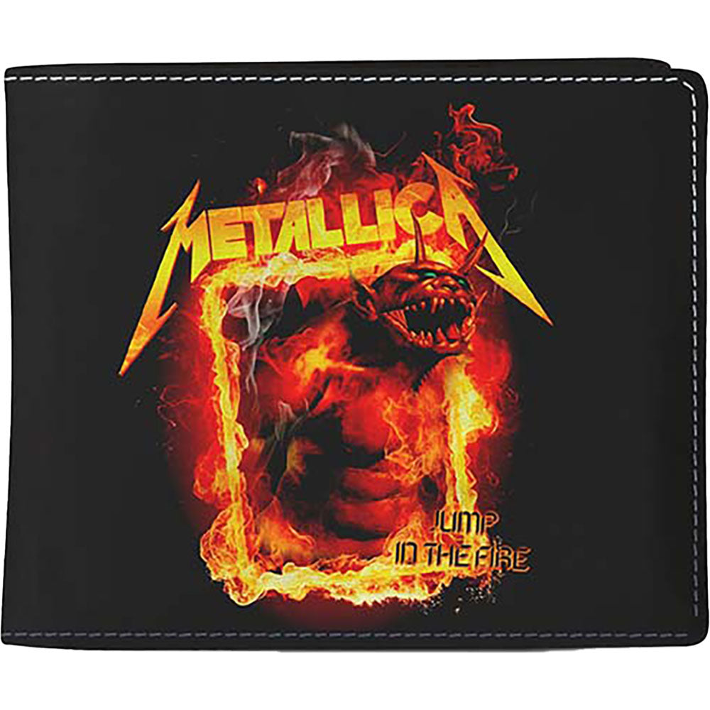 Metallica Jump In The Fire Wallet Front