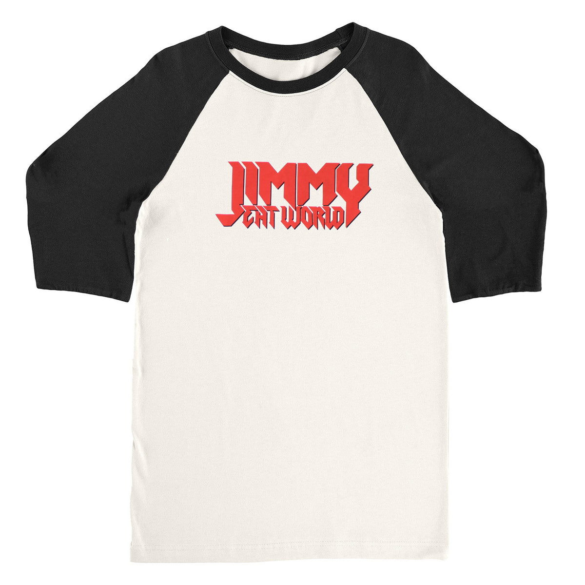 Jimmy Eat World Something Loud Raglan Baseball Jersey Front