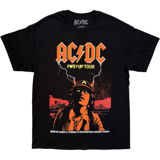 AC/DC Brisbane T-shirt Front