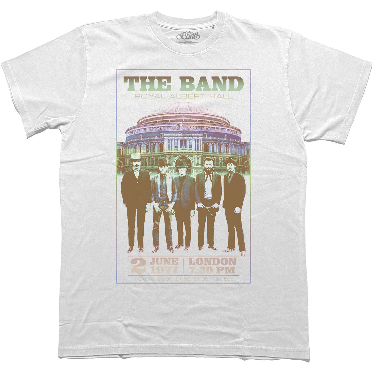 Band Royal Albert Hall T-shirt Front